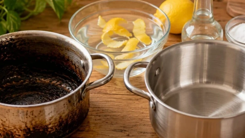 जले दूध से काला पड़ा भगोना मिनटों में चमकाएं, सिरका-बेकिंग सोडा और नींबू का आजमाएं ये देसी नुस्खा