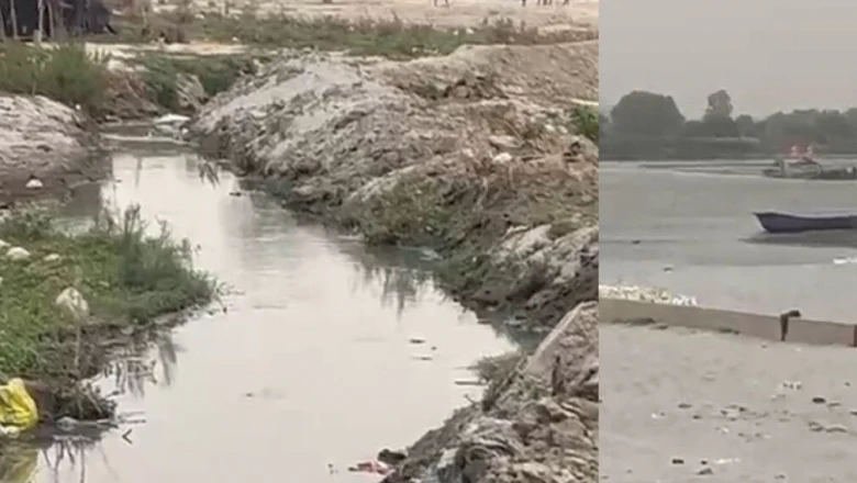 यमुना सफाई पर खर्च हुए 800 करोड़, फिर भी मथुरा-वृंदावन में गंदे नालों का पानी सीधे यमुना में गिर रहा
