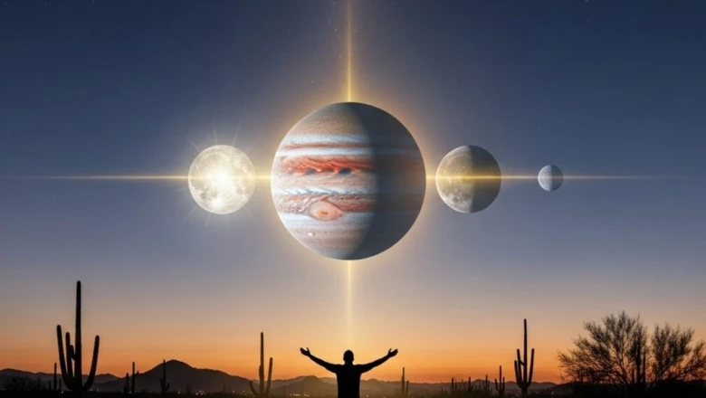 Planet Parade June 2026: 4 दिन तक आसमान में सजेगी बुध, शुक्र और गुरु की कतार, 5 राशियों को करियर में तरक्की और धन लाभ के योग!