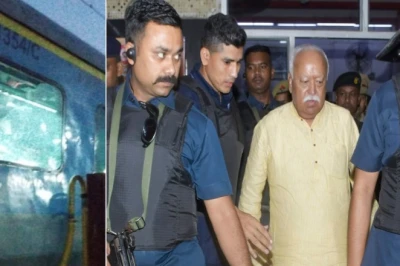 लखनऊ से दिल्ली आ रही स्वर्ण शताब्दी एक्सप्रेस पर पथराव, इसी ट्रेन में सवार थे RSS प्रमुख मोहन भागवत; एसी कोच का शीशा चटका