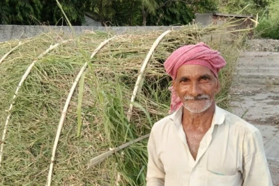 फरीदाबाद में मिथिला समाज की जीवंत परंपरा, घास की झोपड़ी में पूरे होते हैं मृत्यु के बाद के संस्कार