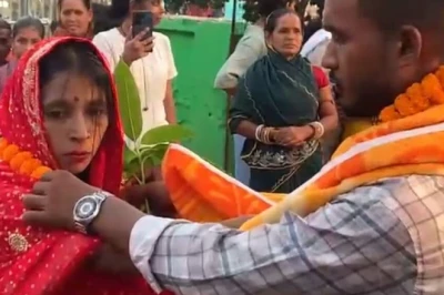 शादी से पहले दुल्हन से मिलने पहुंचा युवक, गश्ती पुलिस ने दबोचा, फिर थाने के सामने मंदिर में हुआ विवाह