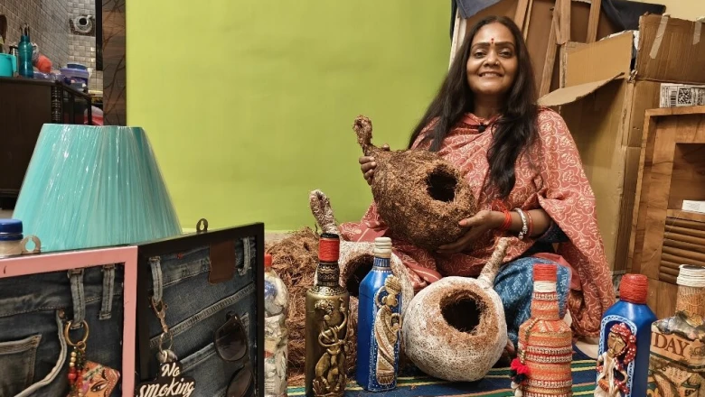 जमशेदपुर की खुशबू का अनोखा हुनर: कूड़े से ऐसी सजावट कि देखने वाले रह जाते हैं दंग