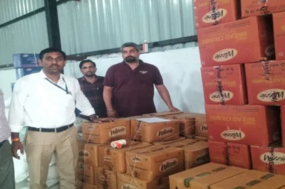 जयपुर में खाद्य सुरक्षा विभाग की बड़ी कार्रवाई, ऑनलाइन सप्लाई करने वाली फर्म पर छापा, 1300 किलो सामग्री जब्त