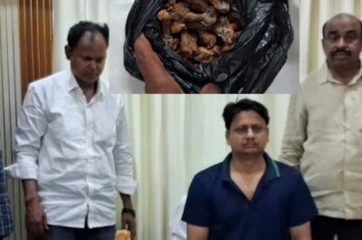 आजमगढ़ के होटल में वन विभाग का छापा, मॉनिटर लिजार्ड के 24 सूखे हेमीपेनिस जब्त, दो तस्कर सलाखों के पीछे