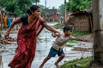 बेटे की जान बचाने में करंट की चपेट में आई मां, बेहोश होने पर परिवार ले गया 'बिजली बाबा' के पास