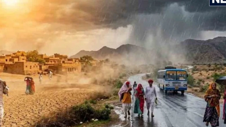 राजस्थान का मौसम : अगले 5 दिन आंधी और बारिश की चेतावनी, जानिए अपने जिले का हाल