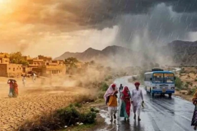 राजस्थान का मौसम : अगले 5 दिन आंधी और बारिश की चेतावनी, जानिए अपने जिले का हाल