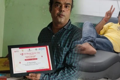 विश्व रक्तदान दिवस: 26 साल में 87 बार रक्तदान, कोडरमा के रितेश माधव की मिसाल बनी कहानी