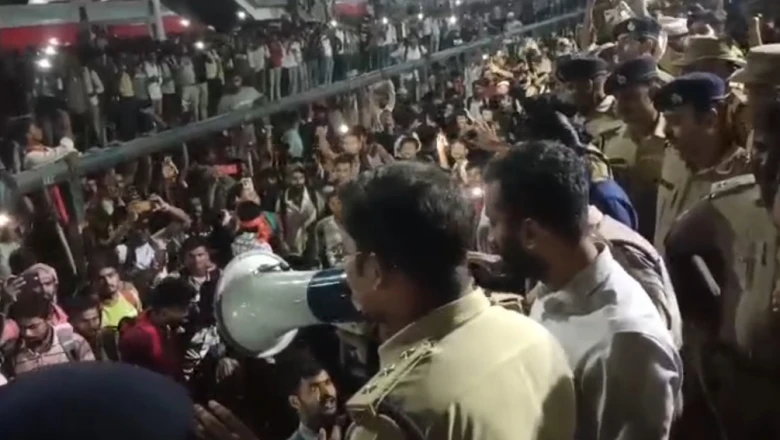 पाटलिपुत्र हंगामे की पूरी कहानी: रात 11.30 बजे भड़की आग सुबह बुझी, हवाई फायरिंग और आंसू गैस भी बेअसर