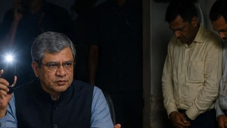 जयपुर: अश्विनी वैष्णव की प्रेस कॉन्फ्रेंस में बिजली गुल पड़ी भारी, राजस्थान में दो कर्मचारी निलंबित
