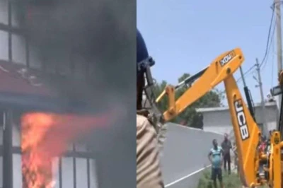 देहरादून के विकासनगर में युवक की हत्या से भड़का आक्रोश, भीड़ ने आरोपी के घर में लगाई आग; प्रशासन का बुलडोजर भी चला
