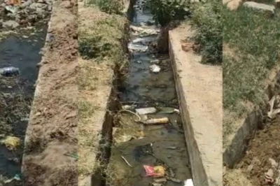 विकास के दावों की पोल खोलता बंद नाला, चार साल से जूझ रहे ग्रामीण, बरसात से पहले हल नहीं हुआ तो बढ़ेगी मुसीबत