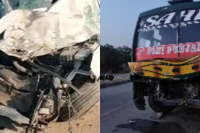 लद्दाख यात्रा से लौटते वक्त हरियाणा के पर्यटकों की कार हादसे का शिकार, नागरोटा में तीन की मौत, दो की हालत नाजुक