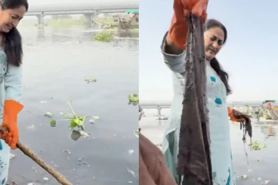 यमुना तट स्वच्छता अभियान 2026: सीएम रेखा गुप्ता ने खुद हाथों में थामा कचरा, 28 घाटों पर एक साथ चला महा-सफाई अभियान