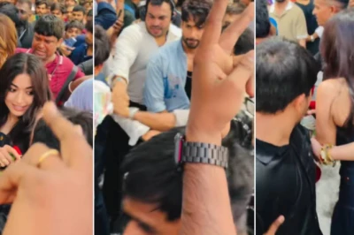 'कॉकटेल 2' के इवेंट में बेकाबू भीड़, भगदड़ में आगे निकल गए शाहिद, कृति सेनन ने ढाल बनकर बचाया रश्मिका को