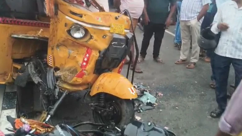 ओडिशा के कटक में ऑटो-बाइक की भीषण टक्कर, बाइक चालक का सिर धड़ से अलग; ऑटो सवार 6 लोग गंभीर