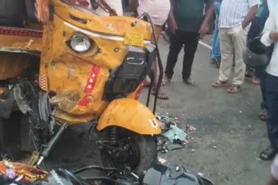 ओडिशा के कटक में ऑटो-बाइक की भीषण टक्कर, बाइक चालक का सिर धड़ से अलग; ऑटो सवार 6 लोग गंभीर
