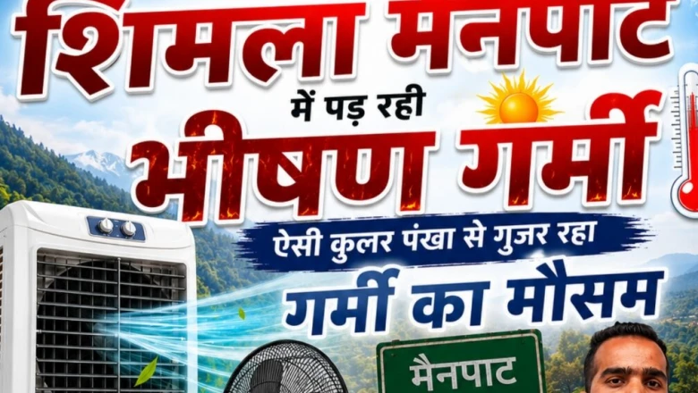 ठंड के लिए मशहूर मैनपाट अब गर्मी की चपेट में, 40 डिग्री तापमान से लोग परेशान