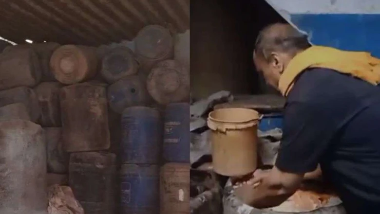 गाजियाबाद: रिटायर्ड दरोगा के तबेले में बन रहा था अचार, खाद्य विभाग ने मारा छापा
