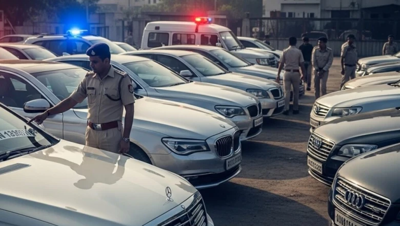 भोपाल में करोड़ों का कार घोटाला उजागर, किराये पर लेकर गांवों में बेचीं 26 लग्जरी गाड़ियां