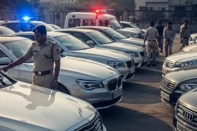 भोपाल में करोड़ों का कार घोटाला उजागर, किराये पर लेकर गांवों में बेचीं 26 लग्जरी गाड़ियां
