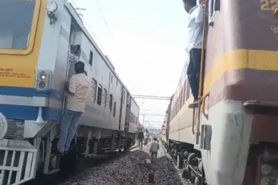 इंजन के पैंटो में फंसा मोर, 45 मिनट तक थमी रही ट्रेन; अधिकारी बोले- बिजली सप्लाई हो गई थी बाधित
