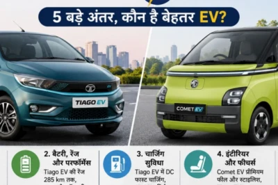 Tata Tiago EV बनाम MG Comet EV: खरीदने से पहले जान लें ये 5 बड़े फर्क