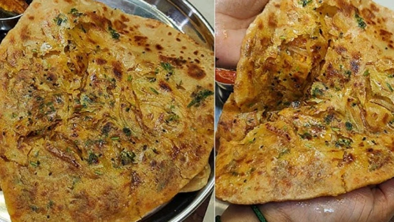 घर पर शेफ जैसा बनाएं बेसन-प्याज का चटपटा पराठा, डिनर के लिए लाजवाब विकल्प, जानें पूरी रेसिपी