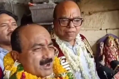 महाकालेश्वर के दरबार पहुंचे राज्यसभा सांसद महेश केवट, बाबा महाकाल को दिया जीत का श्रेय, कांग्रेस पर साधा निशाना
