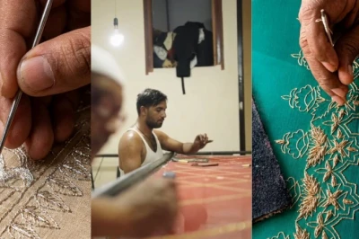 हैदराबाद: मशीनों के युग में भी सांस ले रही नवाबी कारचोब कला, सुई-धागे से इतिहास रच रहे अफजल मियां