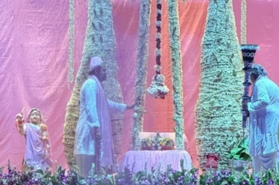 अधिक मास के समापन पर श्रीनाथजी मंदिर में भव्य छप्पन भोग, उमड़ी श्रद्धालुओं की भीड़