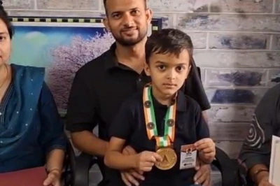 एक हाथ से 1055 बार ड्रिब्लिंग, स्केट्स पर इतिहास रचने वाले 6 साल के अव्यान का इंडिया बुक ऑफ रिकॉर्ड्स में नाम