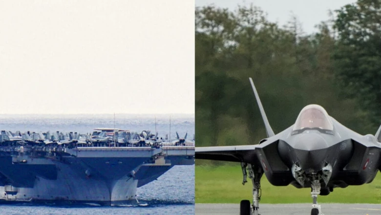 दुनिया का सबसे बड़ा एयरक्राफ्ट कैरियर भी F-35 के सामने बेबस, उड़ान भरते ही जहाज में हो सकता है छेद!