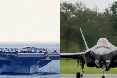 दुनिया का सबसे बड़ा एयरक्राफ्ट कैरियर भी F-35 के सामने बेबस, उड़ान भरते ही जहाज में हो सकता है छेद!