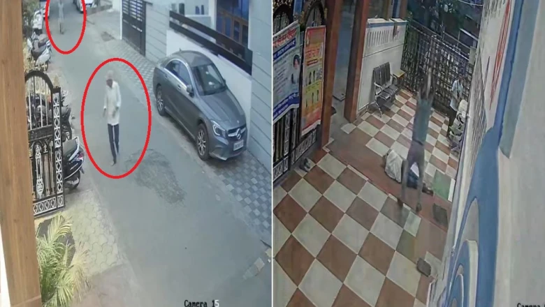 मंदिर परिसर में शराब पर रोका तो चौकीदार ने बरसाए 31 डंडे, गुरुद्वारे तक भागते रहे बुजुर्ग सेवादार; CCTV में कैद हुई दरिंदगी