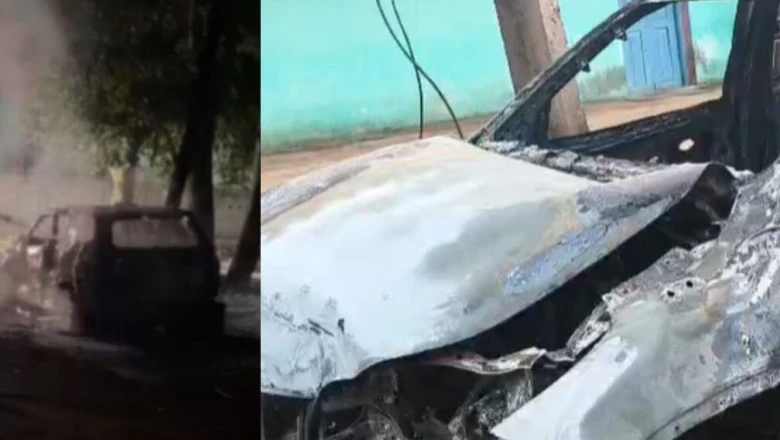 रेत खनन विवाद में खूनी संघर्ष: फॉर्च्यूनर में आग लगाकर पूर्व भाजपा नेता समेत तीन की हत्या, इलाके में दहशत