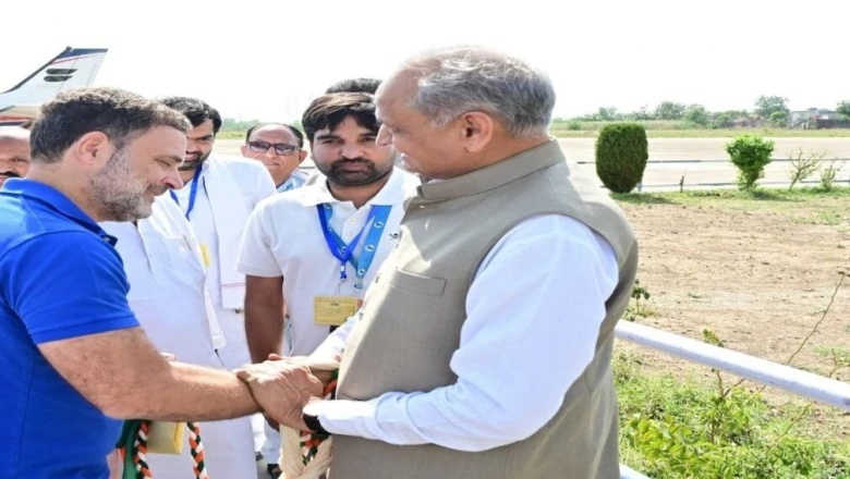कोटा के दशहरा मैदान में राहुल गांधी, हजारों छात्रों के साथ संवाद कार्यक्रम कुछ ही देर में