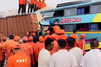 गुजरात के वडोदरा में दर्दनाक हादसा: ट्रक में जा घुसी लग्जरी बस, 7 की मौत और 26 से ज्यादा घायल