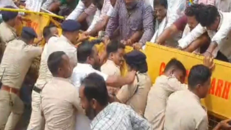 बिजली दरें बढ़ने से नाराज कांग्रेस का सड़कों पर प्रदर्शन, मुख्यमंत्री का पुतला फूंका; डिप्टी सीएम अरुण साव का पलटवार