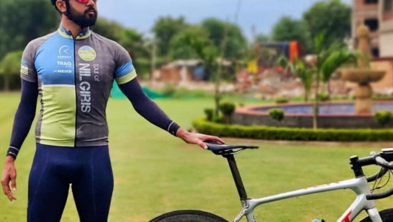 सीकर के राजेन्द्र भास्कर ने आयरनमैन में रचा इतिहास, 3.8 KM तैराकी, 180 KM साइकिलिंग और 42 KM दौड़ पूरी कर चौंकाया