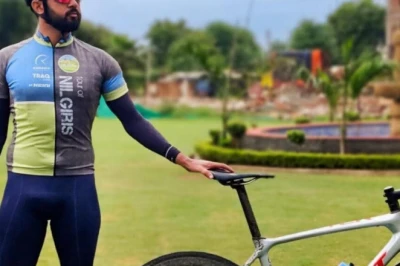 सीकर के राजेन्द्र भास्कर ने आयरनमैन में रचा इतिहास, 3.8 KM तैराकी, 180 KM साइकिलिंग और 42 KM दौड़ पूरी कर चौंकाया