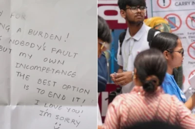 'मम्मी-पापा आई लव यू... आई एम सॉरी', नीट की तैयारी कर रही छात्रा ने फांसी लगाकर दी जान, मिला सुसाइड नोट