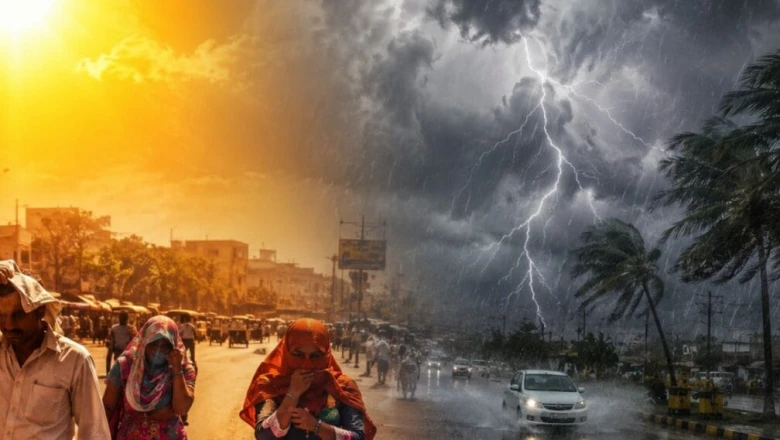 बिहार में 18 जून को दोहरा मौसम: उत्तर के जिलों में आंधी-बारिश का कहर, दक्षिण-पश्चिम में पारा 42 के पार