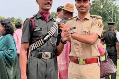 जालोर के एक ही परिवार के दो सगे भाई बने देश के रक्षक, एक सेना में लेफ्टिनेंट तो दूसरा सीआईएसएफ में अधिकारी