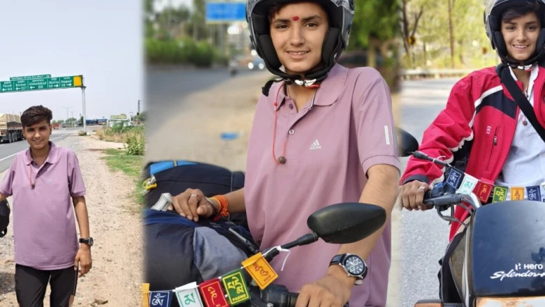 लूणी की 18 साल की शर्मिला अकेले बाइक से 3000 किलोमीटर की तीर्थयात्रा पर, पूरे इलाके में चर्चा