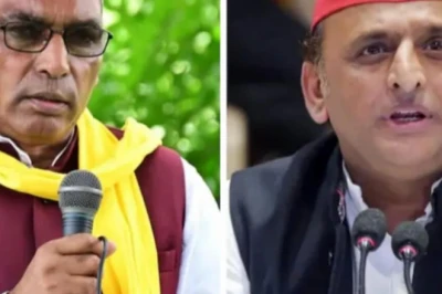 बागी बलिया के 'लाल' पर ओम प्रकाश राजभर का इशारा, सपा में टूट का दावा — क्या सनातन पाण्डेय बनेंगे विभीषण?