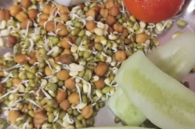 Healthy Green Moong Chaat: स्वाद और सेहत से भरपूर अंकुरित मूंग-चना चाट, वजन घटाने में भी असरदार
