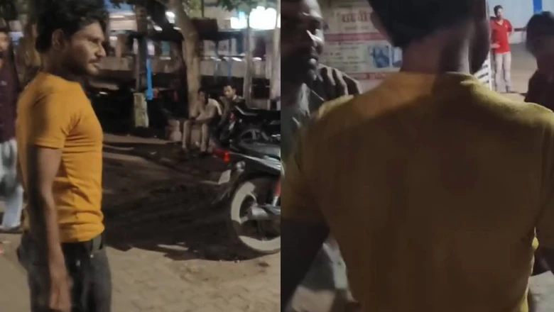 Panna district hospital ke bahar pati-patni ke beech high-voltage drama, chappal aur thappad se hui maarpeet