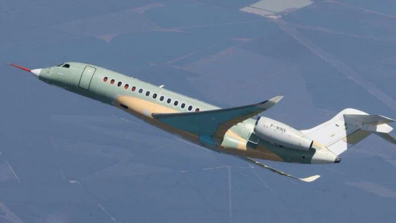 Falcon 10X: आसमान में पहली बार भरा उड़ान, अत्याधुनिक फीचर्स से लैस है यह बिजनेस जेट